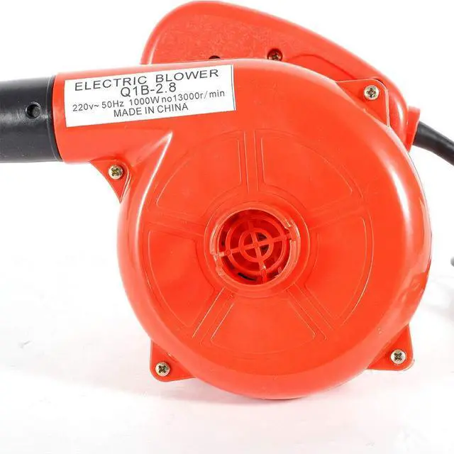 Alt view image 4 of 6 - 1000W Electric Operated Air Blower with Blow Pipe & Dust Collect Bag, Upthehill Multi-Use Electric Air Duster Air Blower for Computer Computer Air Blower for Keyboard and Electronics Cleaning