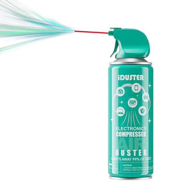 Alt view image 2 of 6 - Compressed Canned Air Duster for Computer - Disposable Electronic Keyboard Cleaner for Cleaning Duster, 3PCS(10oz)