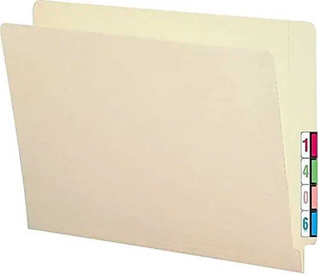 Alt view image 3 of 5 - 67378 End Tab Labels, Printed Text: 8, 1-1/4-Inch x 1-Inch, Lavender, 500/Roll
