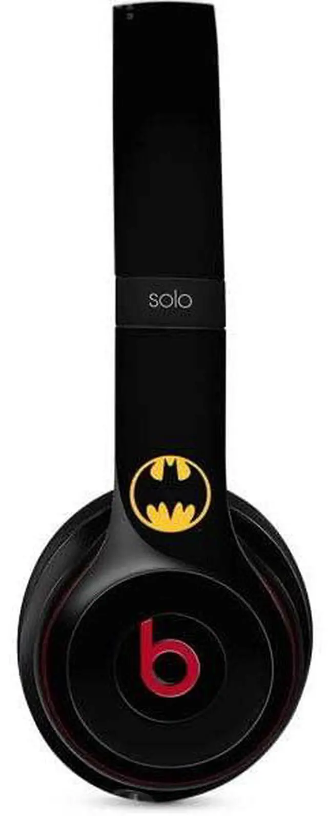 Main image of Decal Audio Skin Compatible with Beats Solo 3 Wireless - Officially Licensed DC Comics Batman Logo Design