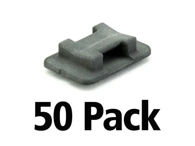 Alt view image 4 of 4 - AT-5B; Wire Tie Mount, Adhesively Bonded (50, Black)