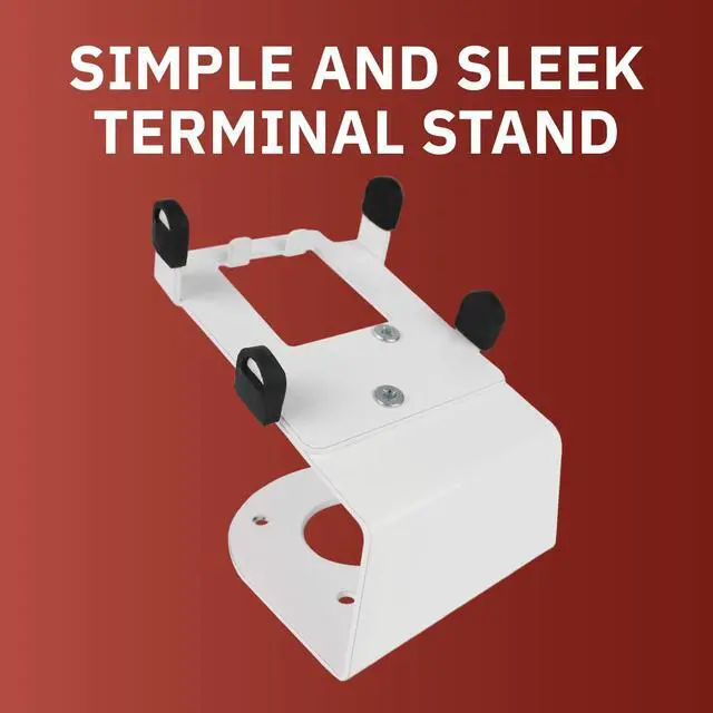 Alt view image 3 of 6 - DCCStands Fixed Clover Flex Terminal Stand - Screw-in and Adhesive