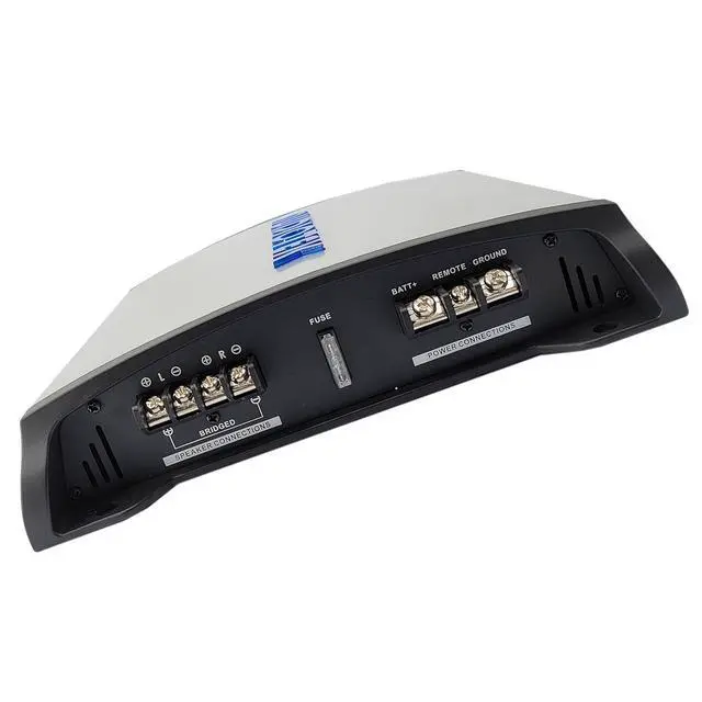 Alt view image 5 of 6 - AT2400S 2 Channel Stereo Car Amplifier - 2400 Watts, 2 Ohm Stable, LED Indicator, Full Range, Bass Knob Included, Great for Speakers and Subwoofers