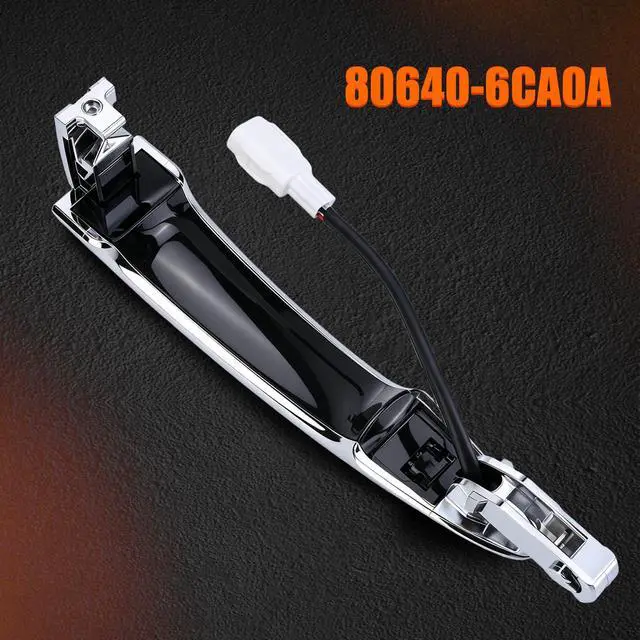 Alt view image 6 of 6 - Front Right Exterior Door Handle for Nissan Altima 2019-2025 | 80640-6CA0A