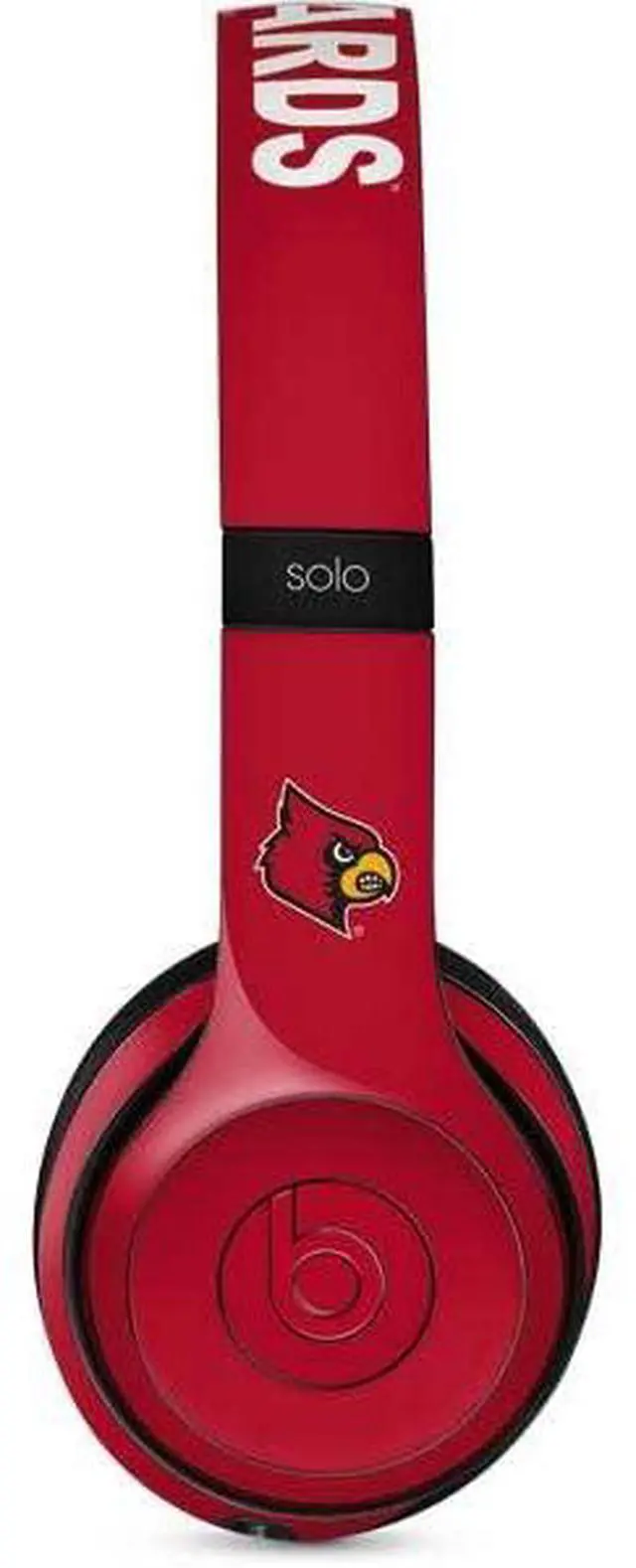 Main image of Decal Audio Skin Compatible with Beats Solo 3 Wireless - Officially Licensed University of Louisville Go Cards Design