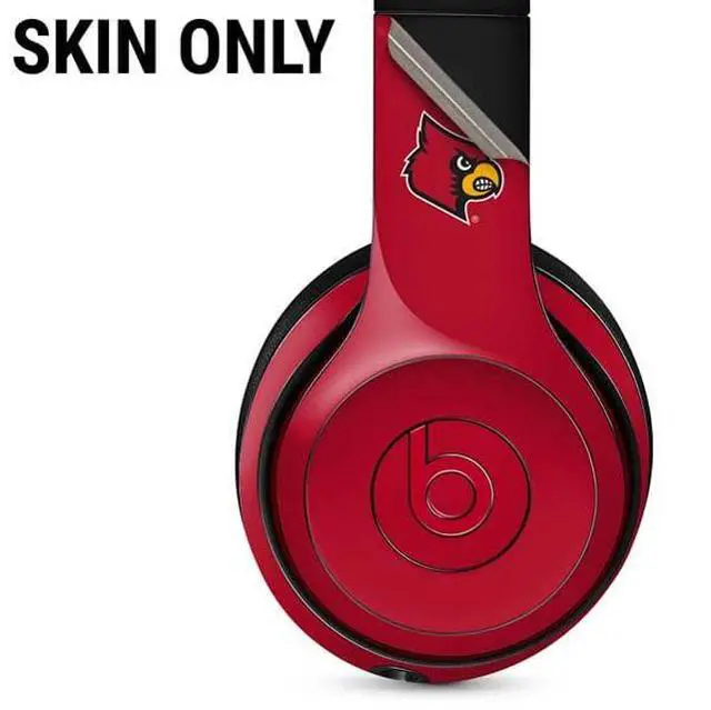 Alt view image 2 of 3 - Decal Audio Skin Compatible with Beats Solo 3 Wireless - Officially Licensed University of Louisville Go Cards Design