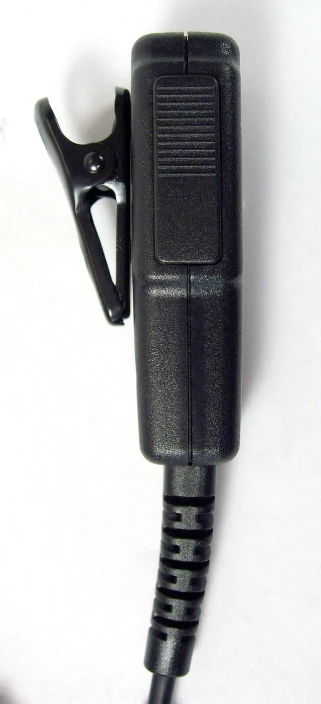 Alt view image 4 of 6 - s 2-Wire SPM-2001 Surveillance Kit with Unique Belt-Mounted PTT Junction Box and Surveillance Style Microphone/PTT with Coiled Cable (for Kenwood & Similar 2-Pin Radios)