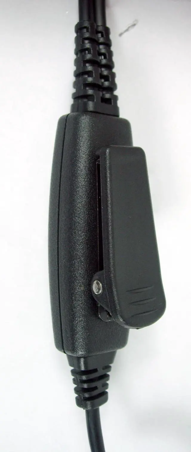 Alt view image 6 of 6 - s 2-Wire SPM-2001 Surveillance Kit with Unique Belt-Mounted PTT Junction Box and Surveillance Style Microphone/PTT with Coiled Cable (for Kenwood & Similar 2-Pin Radios)