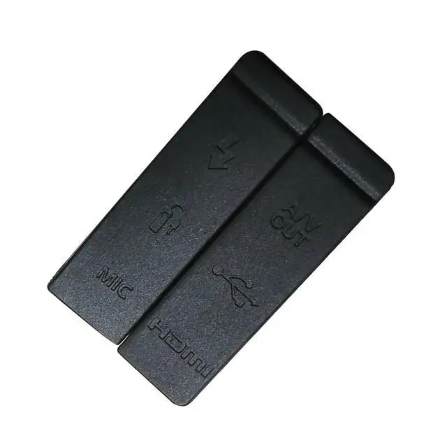 Alt view image 2 of 6 - Rubbber Cap Part USB Rubber Cover for Canon 5D Mark II 5D2 Interface Cover Replacement Parts