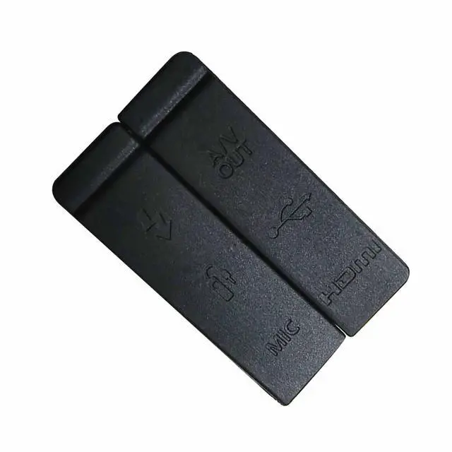 Alt view image 3 of 6 - Rubbber Cap Part USB Rubber Cover for Canon 5D Mark II 5D2 Interface Cover Replacement Parts