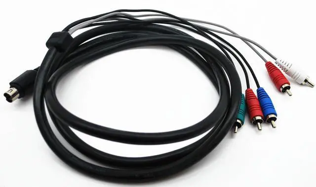 Alt view image 2 of 5 - DIRECTV H2510PIN 10 Pin 6FT Cable Component for H25-10PIN Dongle Genie Mini 5 RCA Male