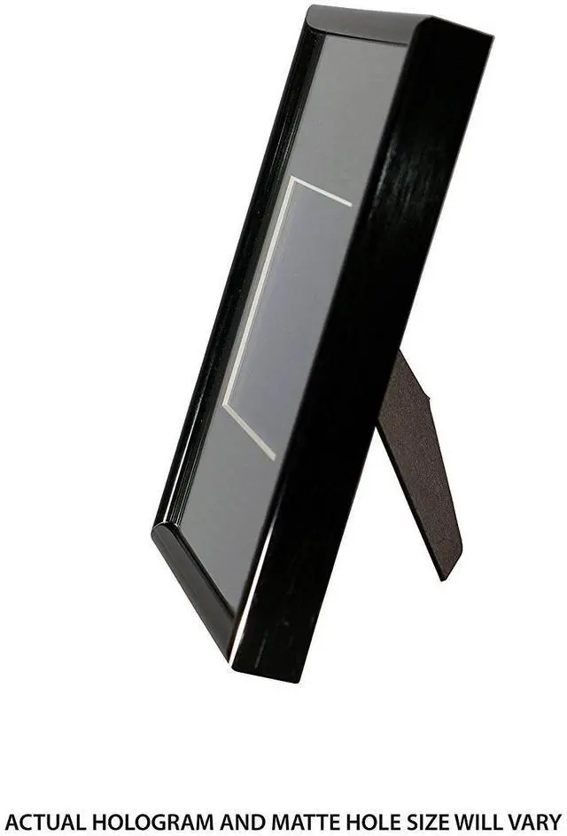 Alt view image 5 of 6 - 3D Girafe/Hippo 2-Channel 2-Up Hologram Picture (Framed), Collectible Photopolymer Type Film