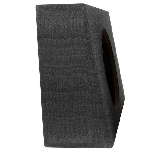 Alt view image 5 of 5 - TW10S Overboxed MDF Wood Carpeted Pair Single 10-Inch Unloaded Boxes