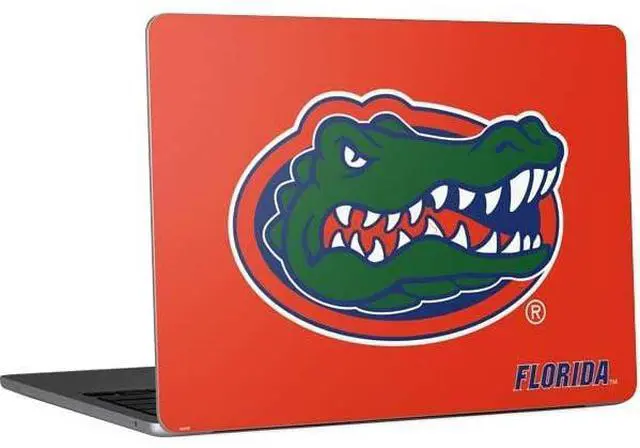 Main image of Decal Laptop Skin Compatible with MacBook Air 13in M4 (2025) - Officially Licensed University of Florida Gators Mascot Logo Design