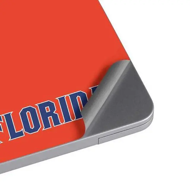 Alt view image 4 of 4 - Decal Laptop Skin Compatible with MacBook Air 13in M4 (2025) - Officially Licensed University of Florida Gators Mascot Logo Design