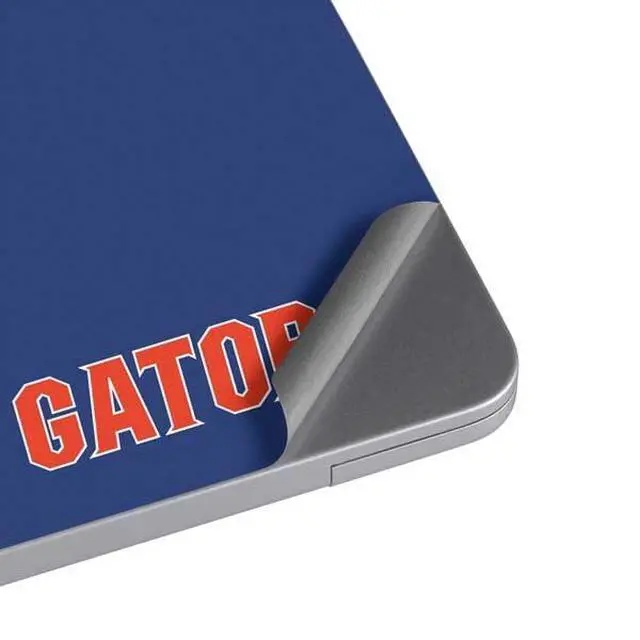Alt view image 3 of 3 - Decal Laptop Skin Compatible with MacBook Air 13in M4 (2025) - Officially Licensed University of Florida Gators Mascot Blue Design