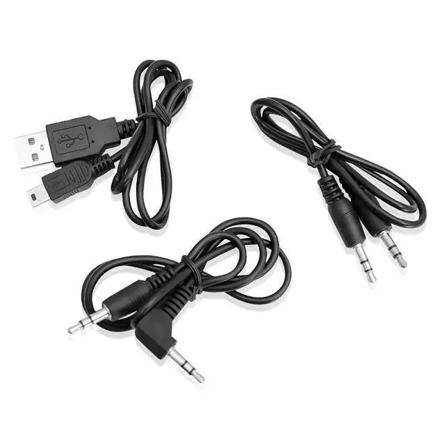 Alt view image 5 of 5 - Home Bass Boosting Portable Headphone Amplifier-Mini Headphone Booster w/ Volume Adjustment, Rechargeable Battery, Metal Casing, USB/Stereo Cables, Works w/ iPod, MP3, Laptop, Mobile Phone PHE5AB