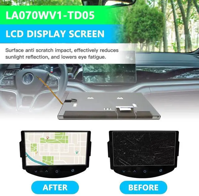 Alt view image 6 of 6 - 7" LCD Display Touch Screen Replacement for 2016 Chevrolet Sonic LT Sedan 4-Door 1.4L 1364CC 83Cu. in. l4 Gas DOHC Turbocharged, Radio Navigation