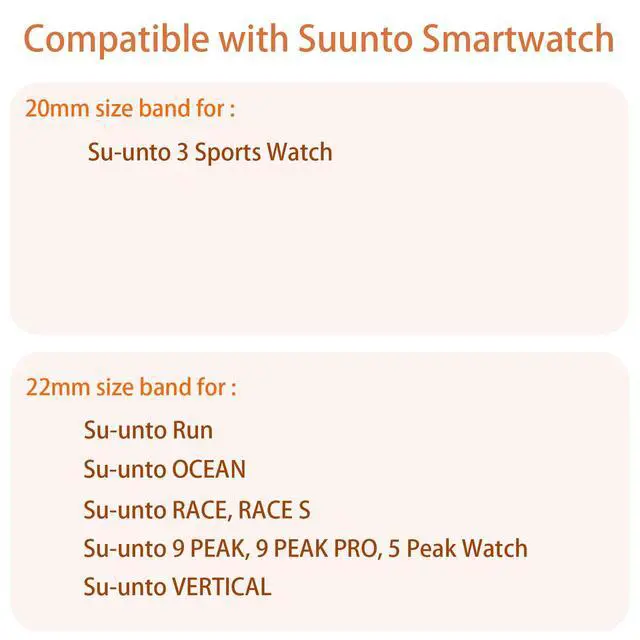 Alt view image 2 of 6 - Compatible with SUUNTO Race 2 bands, 20mm, 22mm Quick Release Stainless Steel Metal Strap with Folding Clasp Replacement Band Compatible with SUUNTO OCEAN, Run, RACE, Race 2, RACE S, VERTICAL, 9 PEAK,