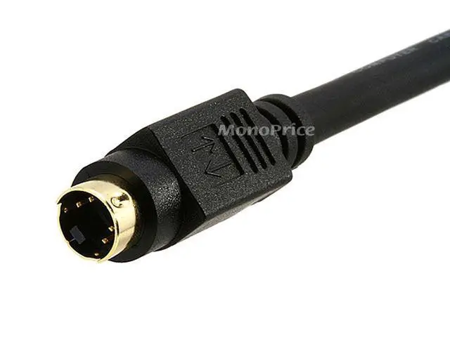 Alt view image 2 of 2 - 102197 50-Feet S-Video Cable DVD DSS SVHS Cable S-Video M/M, Gold Plated