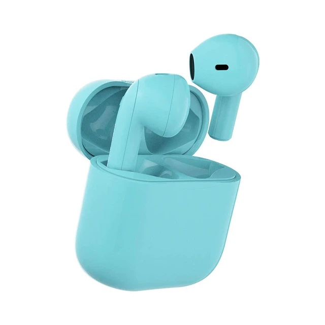 Alt view image 2 of 6 - Joy True Wireless Headphones Turquoise