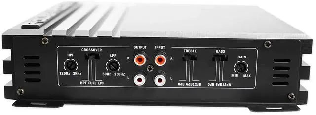 Alt view image 5 of 6 - RE2-1000D 1000 Watt 2-Channel Car Audio Amplifier Amp