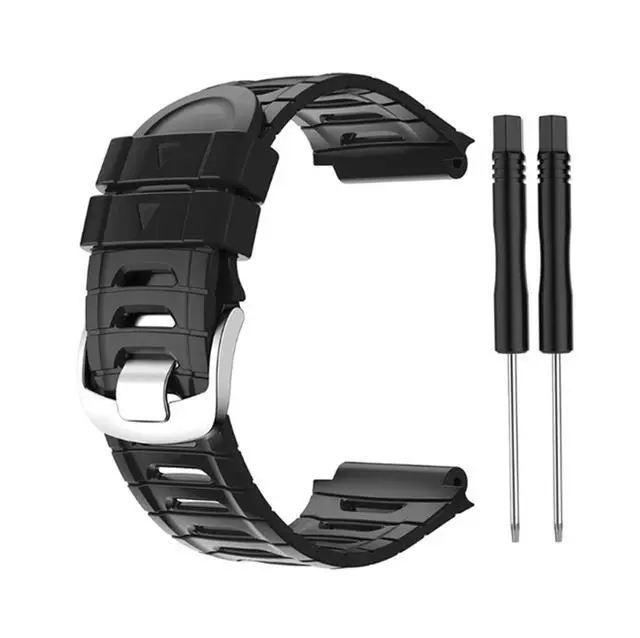 Main image of Colorful Silicone Watch Band for Garmin Forerunner 920XT Strap Replacement Wristband Training Sport Watch Bracelet (Color: Preto, Size: Forerunner 920XT)