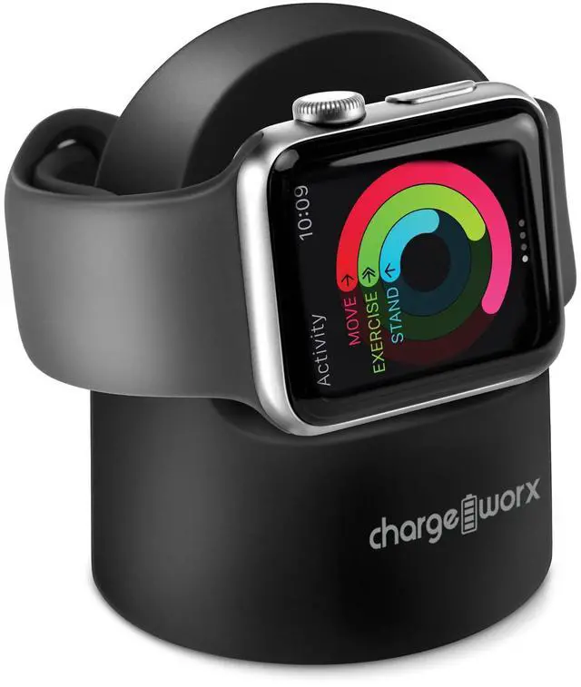 Main image of Charger Stand for Apple Watch, Compact Desk & Nightstand Charging Dock, Clutter-Free Watch Holder for All Apple Watch Series, Travel-Friendly Organizer (Charger Not Included)