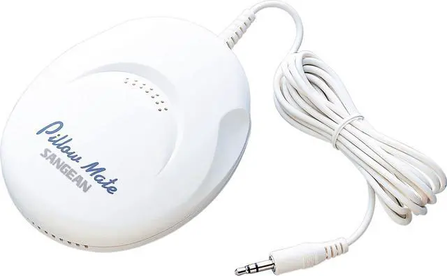 Alt view image 4 of 4 - Portable Pillow Speaker for Use with Any Radio, Radio Cassette, Clock Radio, CD Player or Other Equipment Fitted with a 3.5 mm Headphone Socket