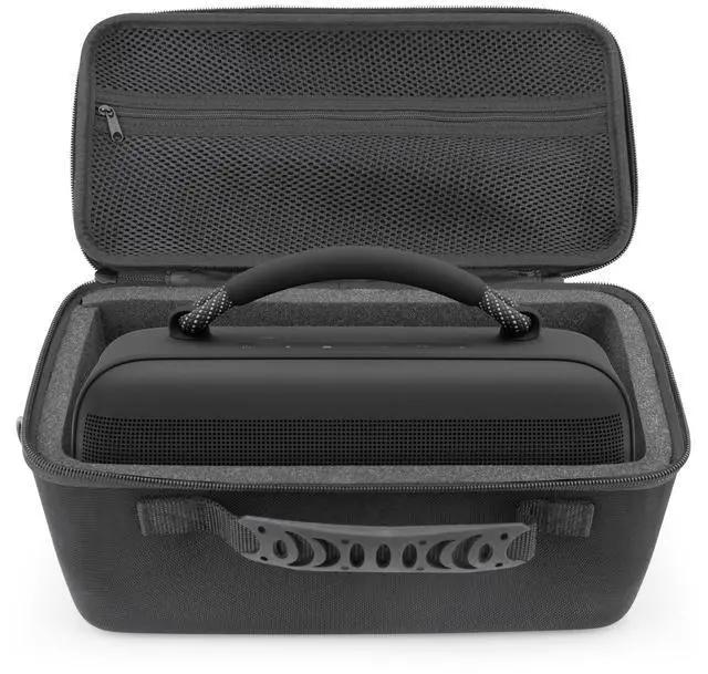 Main image of Travel Case Compatible with Bose Soundlink Max Portable Speaker - Rugged Hard-Shell Case with Shock-Absorbing Foam and Shoulder Strap