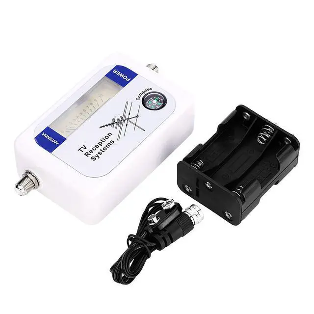 Alt view image 4 of 6 - Digital TV Signal Finder Antenna Signal Finder Strength Meter with Backlight Function, for Remote Antennas and Terrestrial TV