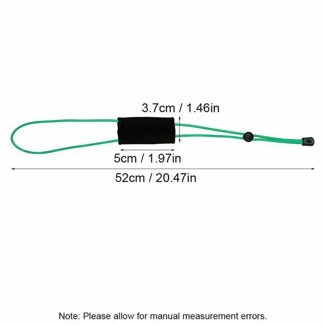 Alt view image 2 of 6 - Rubber Fishing Graph Cover Strap, Fish Finder Bungee with Adjustable Buckle, Secure Fishing Graph Cover for Travel