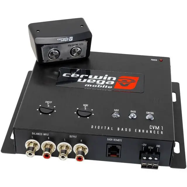 Alt view image 3 of 6 - Cerwin-Vega CVM1 Digital Bass Reconstruction Processor Epicenter Enhancer Equalizer