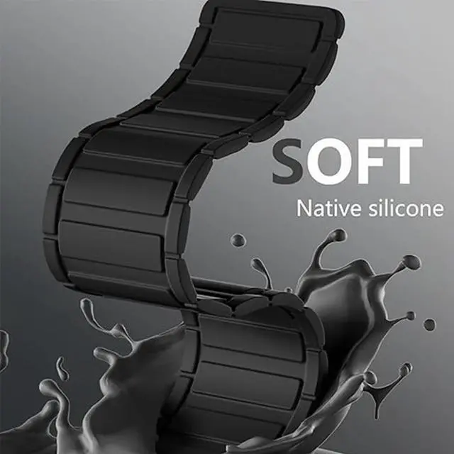 Alt view image 5 of 6 - Compatible for BP Doctor Smartwatch Bands, 22mm Sport Strap Replacement Watchband Compatible for BP Doctor P122 2.1" Smart Watch