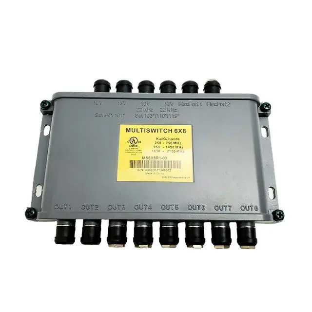 Alt view image 2 of 5 - Directv 6x8 Multi-Switch Ka Ku Bands MS6X8R1-03