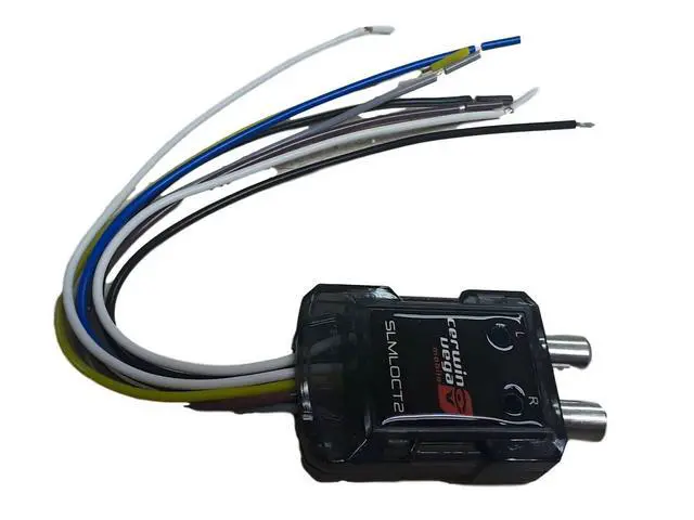 Alt view image 2 of 6 - Cerwin Vega SYNCLINK Mini LOC 2 Channel w/Trigger: Premium 4-Channel High-Powered Line Output Converter & Line Driver with Digital Noise Filter, Adjustable Output, DC Amplifier Trigger SLMLOCT4