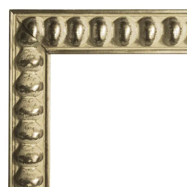 Alt view image 3 of 5 - 8x10 Inch Bead Frame with 5x7 Inch Mat Opening, Champagne (47605)