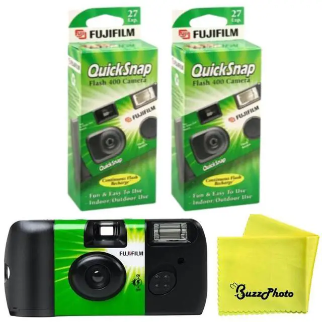 Main image of QuickSnap Flash 400 One-Time-Use Camera (2-Pack)