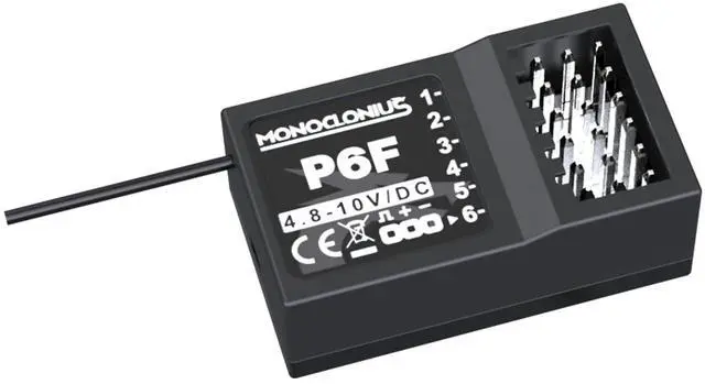 Main image of 6-Channel Receiver, Replacement Parts for UD1610S, Part Number P6F