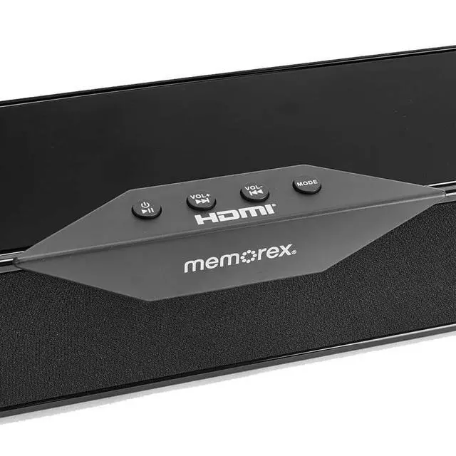 Alt view image 5 of 6 - MX-SB270 27.5 Bluetooth Soundbar Speaker | 24W Output, HDMI ARC, Optical Input, 5 EQ Modes, 3.5mm Aux | Remote Control, Wall-Mountable Design | Enhanced Audio for TV and Gaming