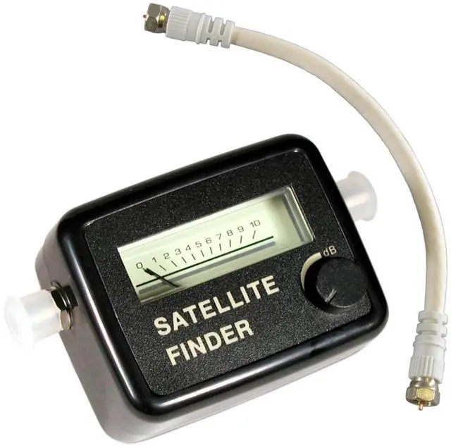 Main image of Analog Satellite Signal Finder Strength Meter with LNB to REC Connector and dB Level Control