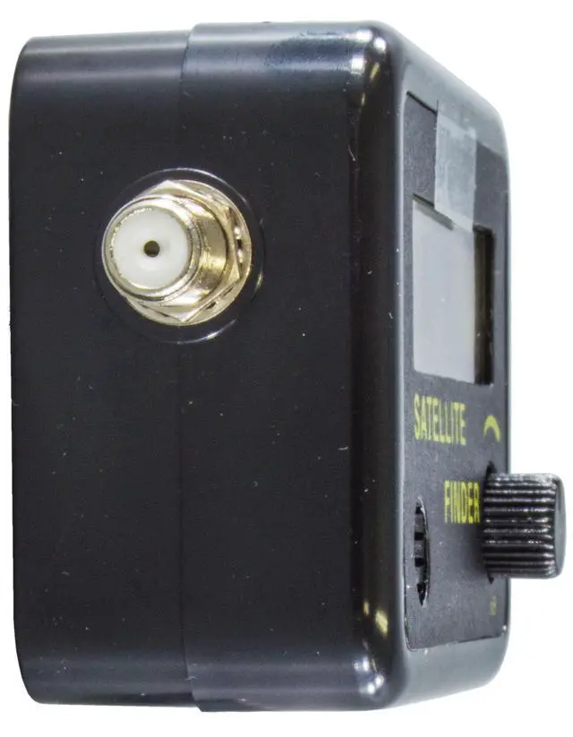 Alt view image 3 of 6 - Analog Satellite Signal Finder Strength Meter with LNB to REC Connector and dB Level Control