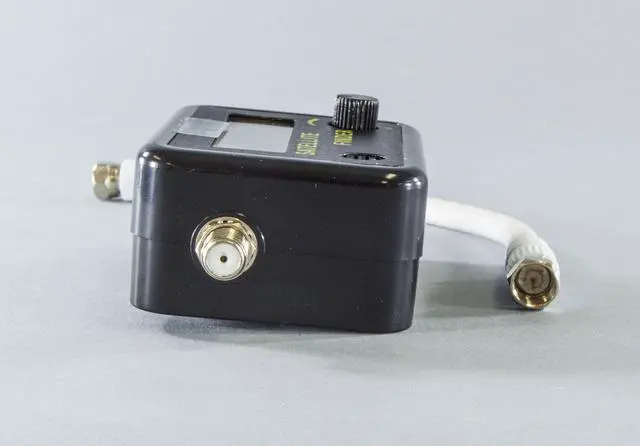 Alt view image 6 of 6 - Analog Satellite Signal Finder Strength Meter with LNB to REC Connector and dB Level Control
