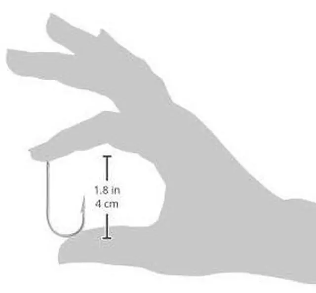 Alt view image 6 of 6 - Siwash Open Eye, Siwash Hook, Open Eye Design for Single Hook Replacement on Hard Baits