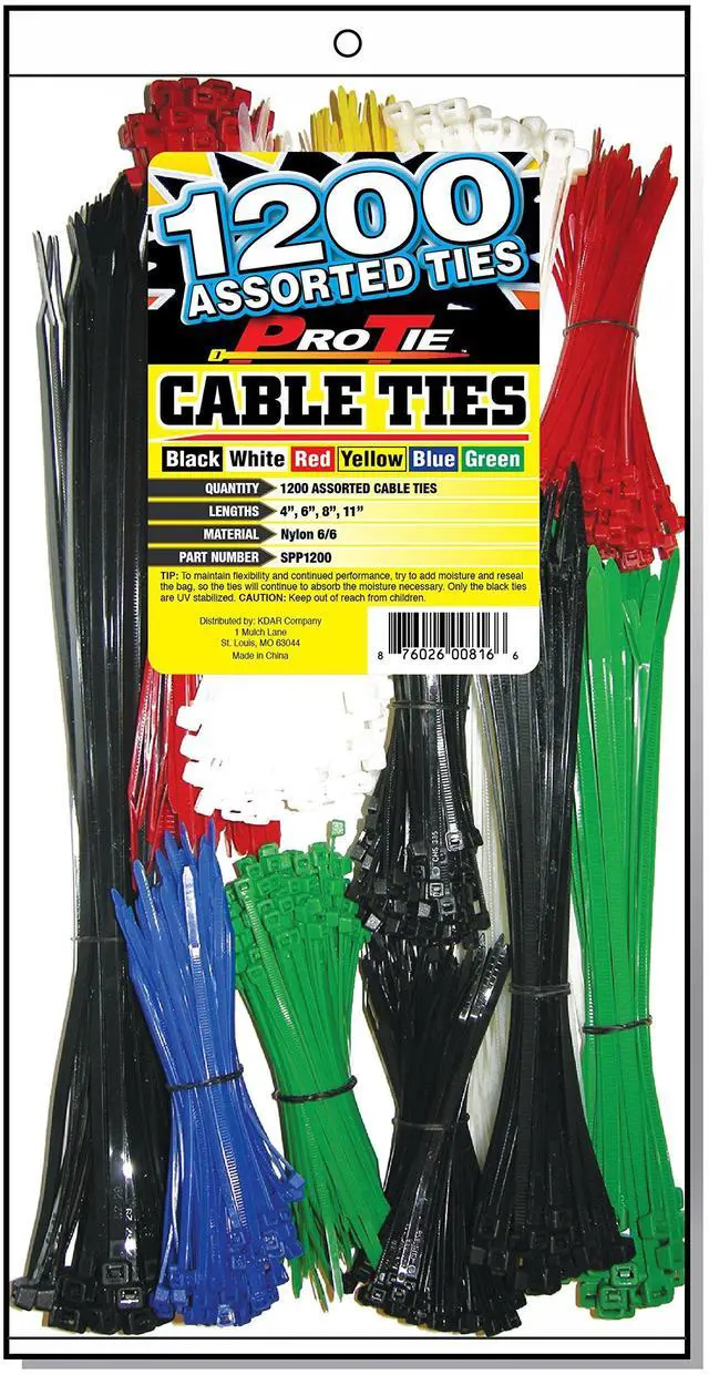 Main image of Pro Tie SPP1200 Super Pack, 1200 Piece