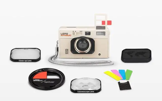 Main image of LomoApparat Chiyoda Edition Wide Angle 35mm Film Camera and Lenses by