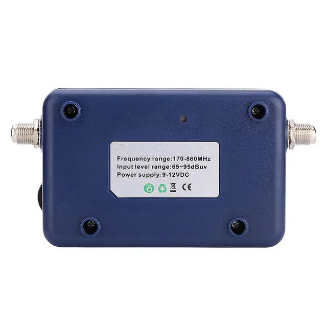 Alt view image 4 of 6 - Digital TV Signal Finder Meter Professional Mini Aerial Terrestrial Antenna Strength Detector with Backlight for Home Outdoor Use 100 x 35 x 65mm