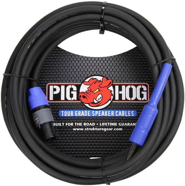 Main image of PHSC25S14 High Performance 14 Gauge 9.2mm speakON to 1/4" Speaker Cable, 25 Feet