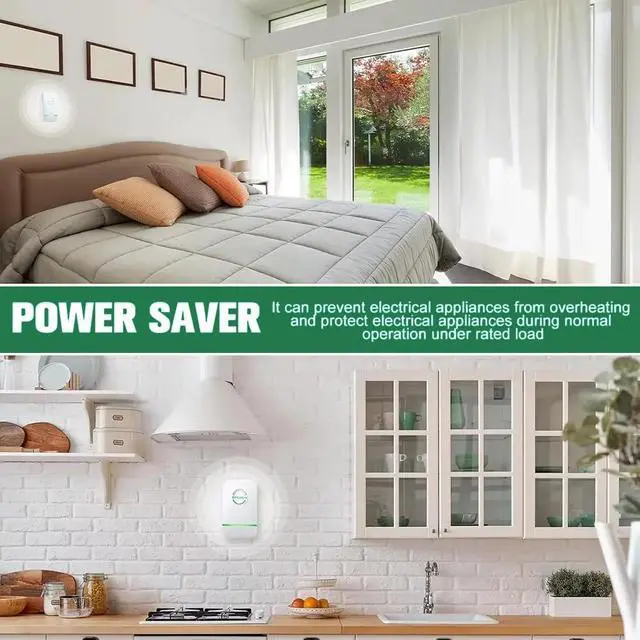 Alt view image 6 of 6 - Electricity Saving Box - 2026 Upgraded Power Factor Saver, Surge Protection Thermoregulation, 90V-250V 30KW Load, Plug and Play, Compact ABS Design, Hot Swappable for Home Office (Upgraded-1 Pcs)