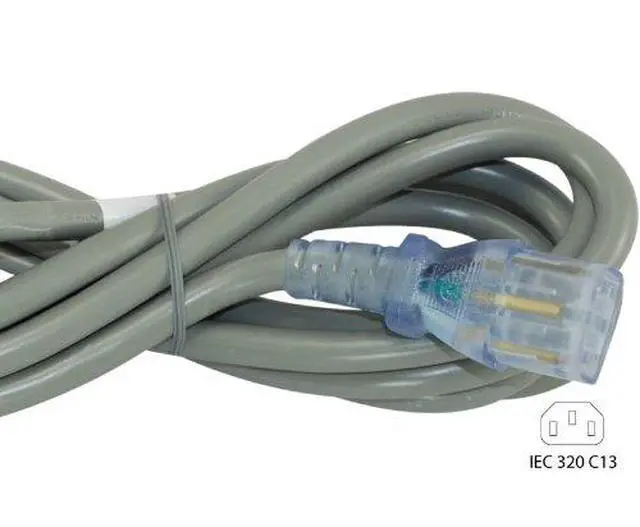 Alt view image 4 of 4 - 25114 10-Amp Hospital/Medical Grade Power Cord 8-Feet